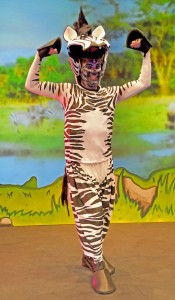 Charlie Guest as Zalika the Zebra